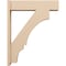 Ekena Millwork 7 1/2-in W x 30-in D x 38-in H Balboa Block Rough Cedar Woodgrain TimberThane Outlooker, Primed Tan OUTUR075X30X38BOA44RCPR - alternate 4